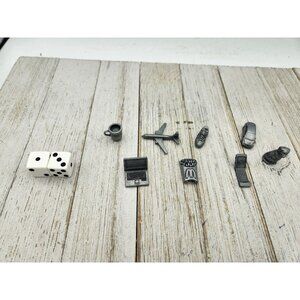 Monopoly here and now Replacement Set of 8 Replacement Tokens Pieces Movers